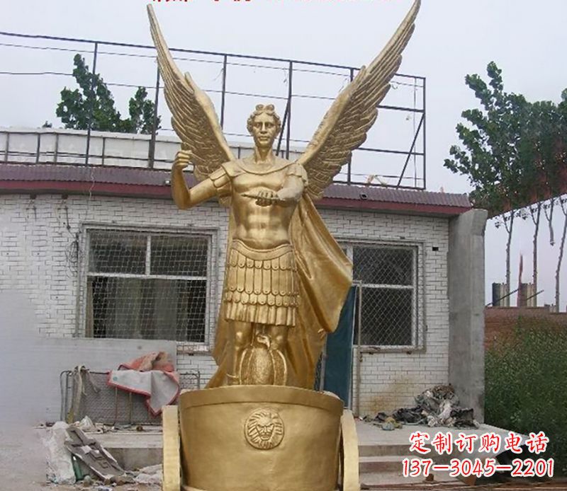 上海阿波罗人物铜雕