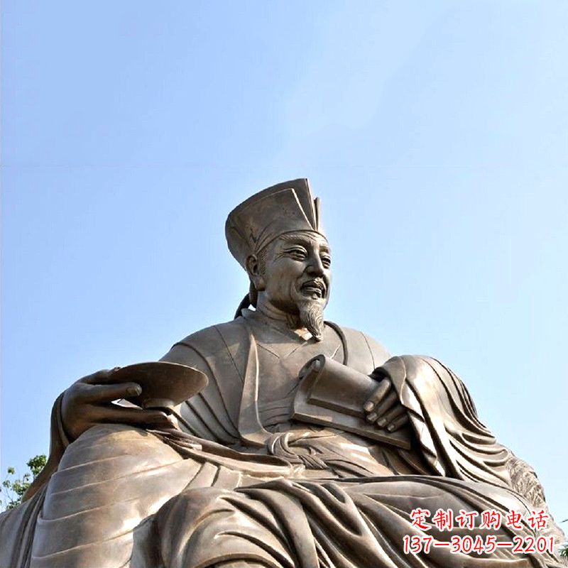 上海欧阳修铜雕塑北宋文坛领袖的艺术精品