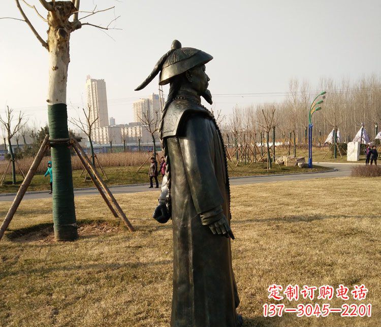 上海林则徐纪念铜雕传承爱国精神