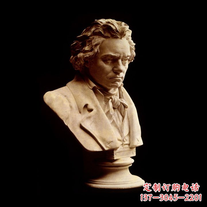 上海贝多芬钢琴雕塑-世界名人著名钢琴家