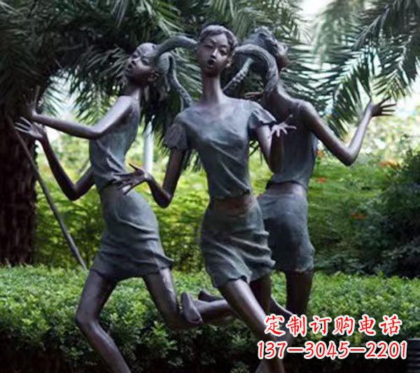 上海花篮铜雕