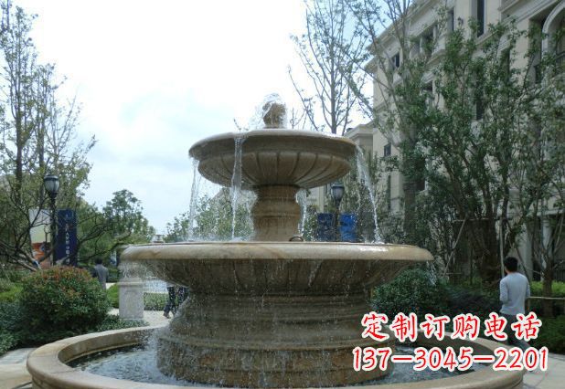上海别墅景观大型喷泉石雕 (3)