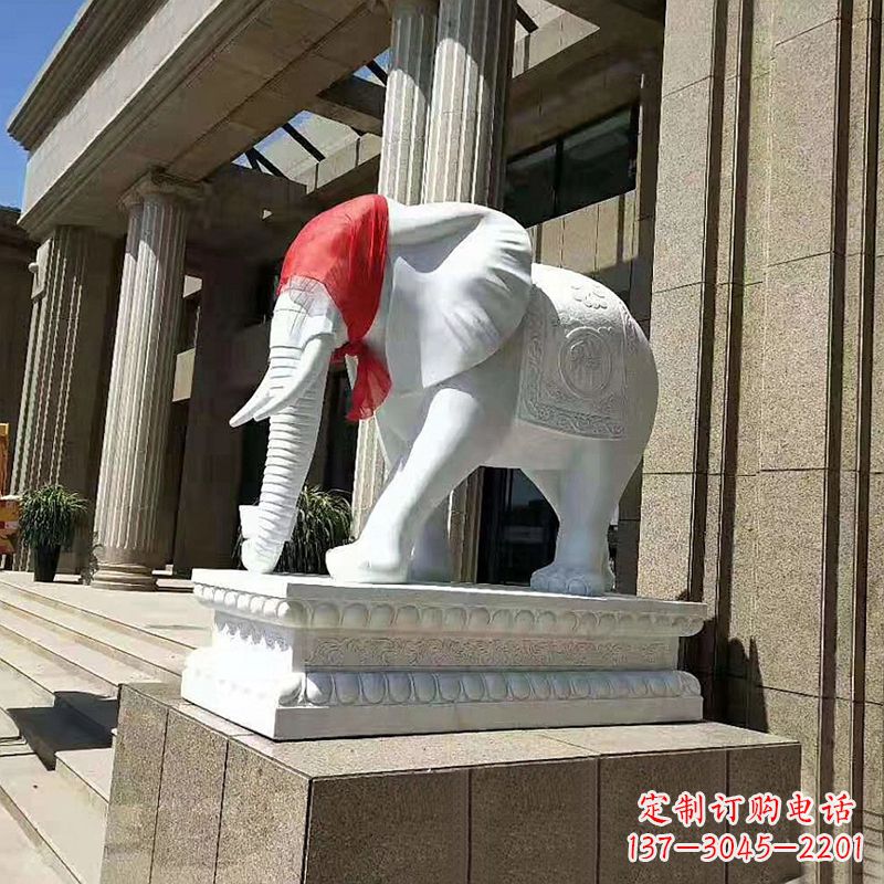 上海大象雕刻精美家居装饰品