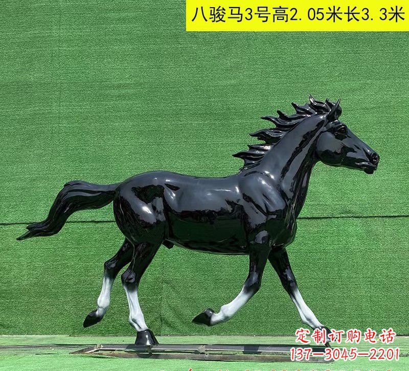 上海玻璃钢马雕塑一种特殊的艺术品