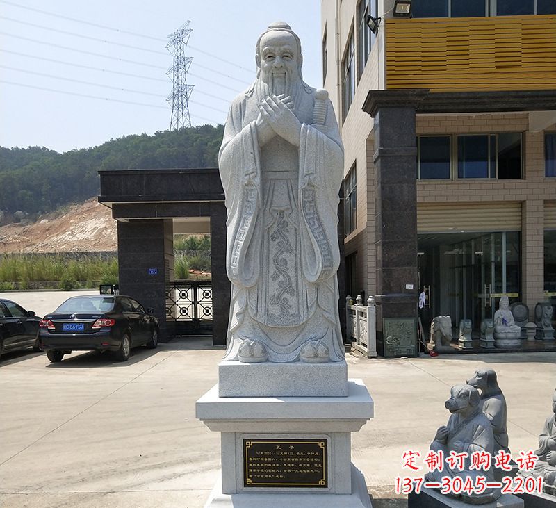 上海玻璃钢孔子像