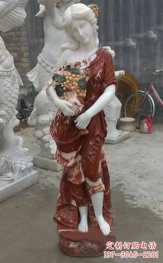 上海玻璃钢之美——女性雕塑