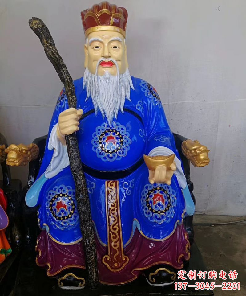 上海玻璃钢制作的神像雕塑