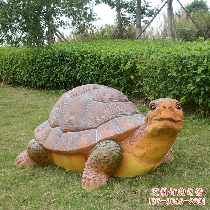 上海玻璃钢乌龟雕塑一种具有传统文化意义的艺术品