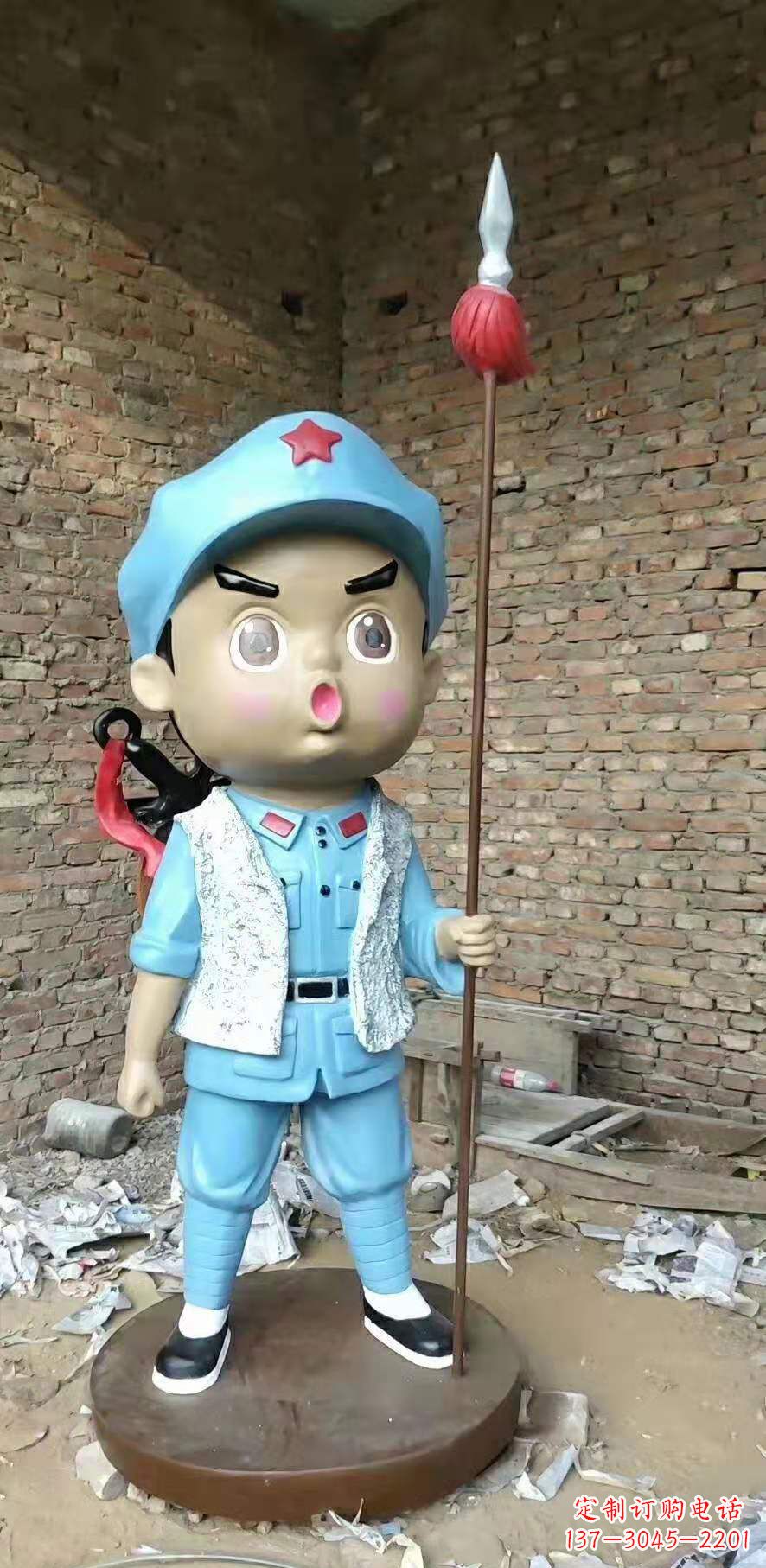 上海红军雕塑弘扬伟大革命精神