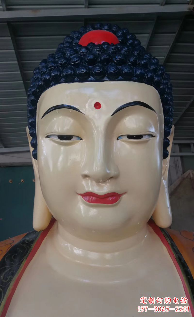 上海玻璃钢宗教庙宇如来雕像宗教文化的艺术精粹