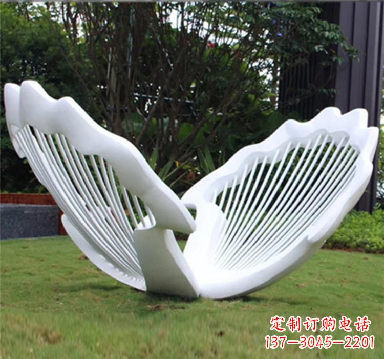 上海不锈钢贝壳雕塑艺术精品