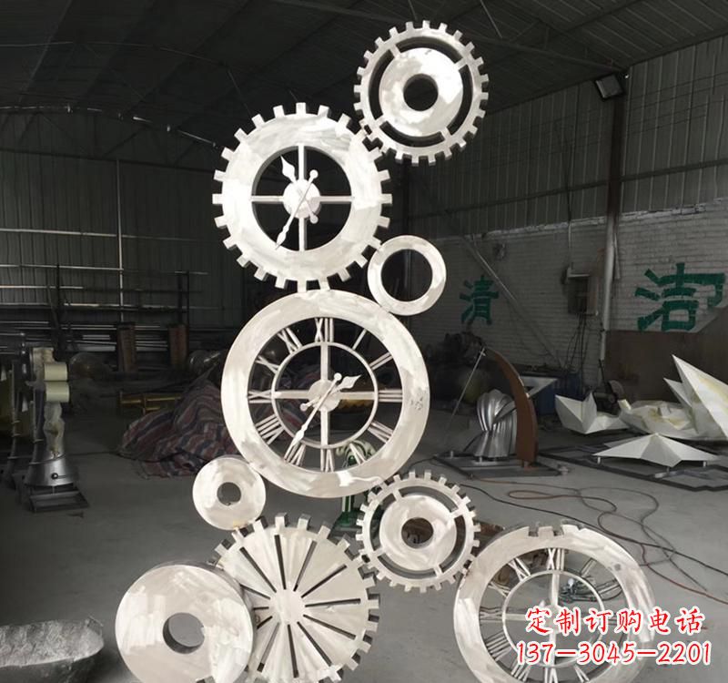 上海齿轮雕塑精致细腻的艺术品