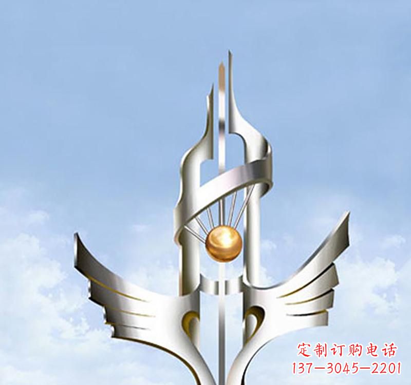 上海以不锈钢为材料的翅膀雕塑