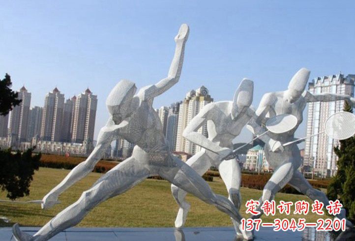 上海精致不锈钢羽毛球雕塑