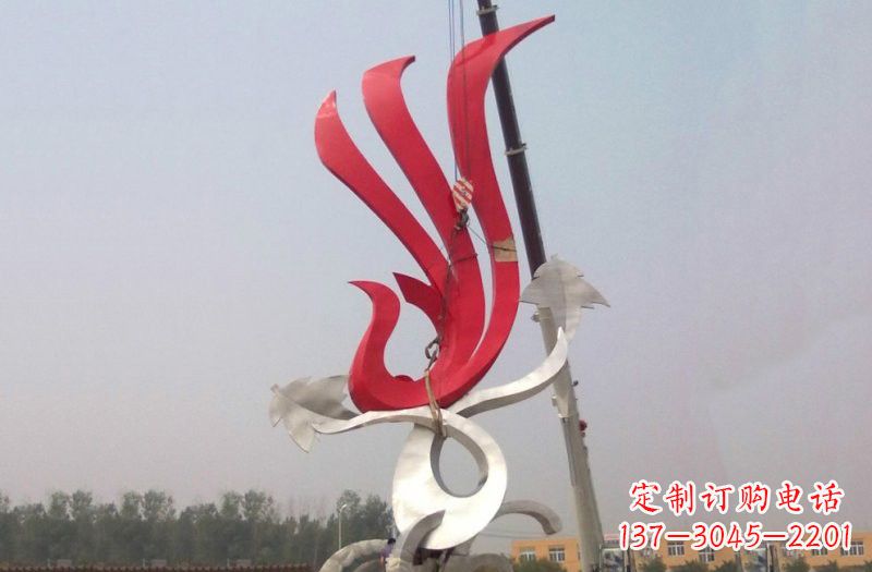 上海不锈钢凤凰雕塑安装介绍