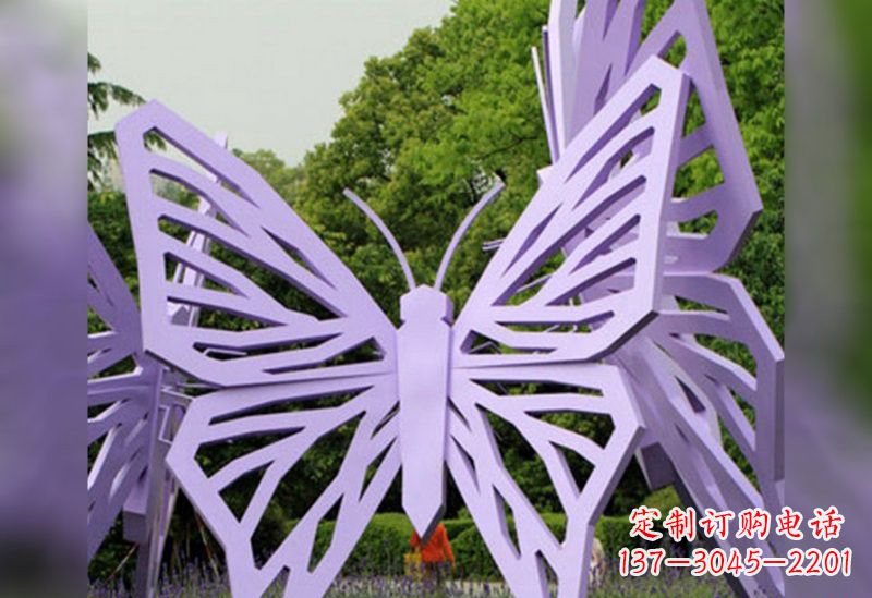 上海不锈钢蝴蝶雕塑美丽永恒