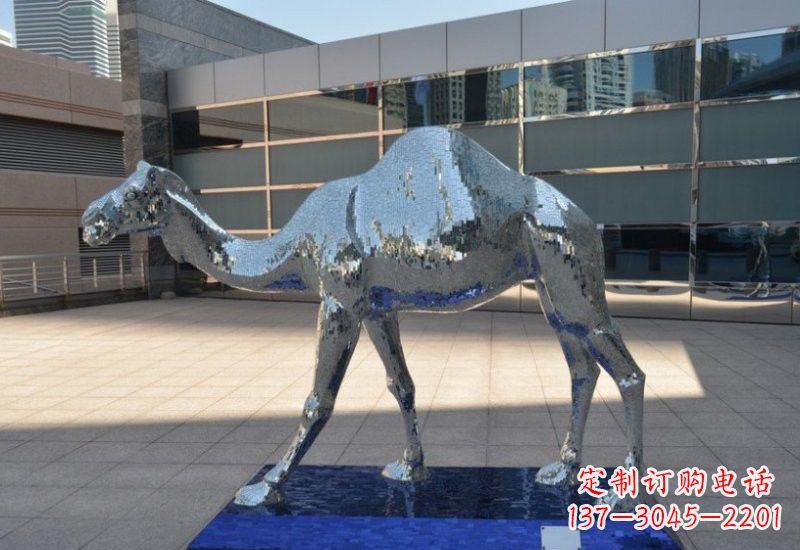 上海不锈钢骆驼雕塑