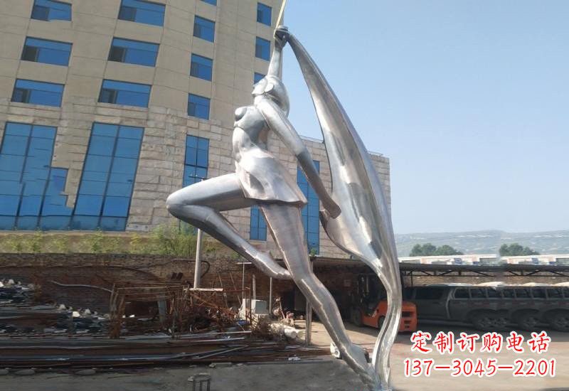 上海不锈钢女孩雕塑