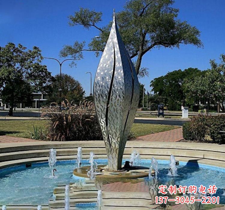 上海不锈钢创意喷泉雕塑