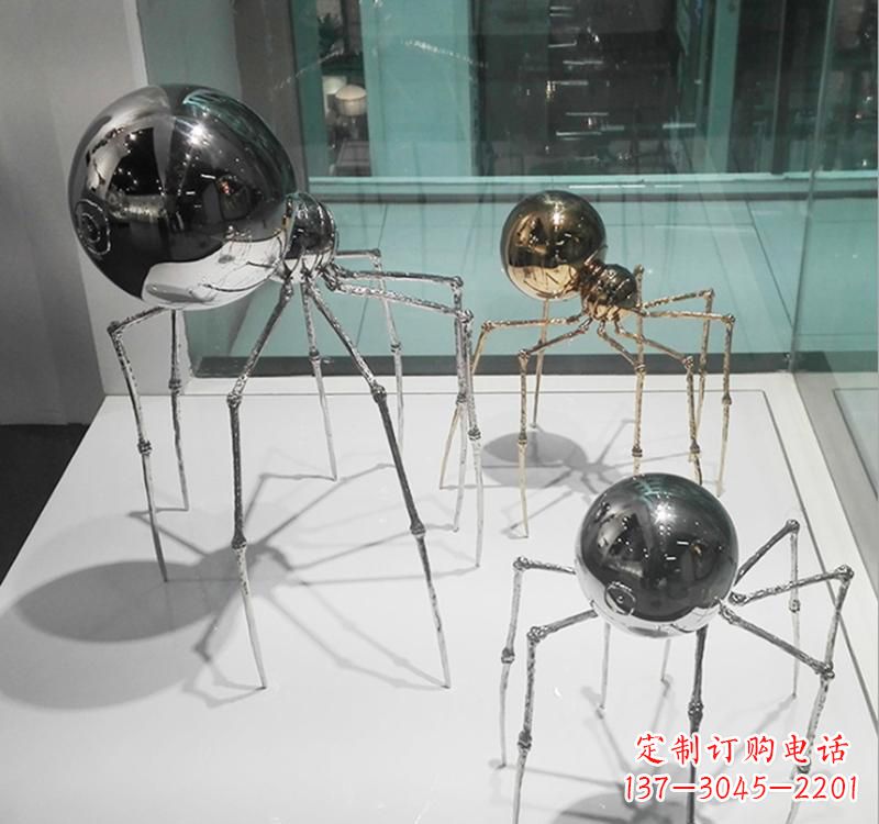 上海不锈钢蜘蛛侠雕塑