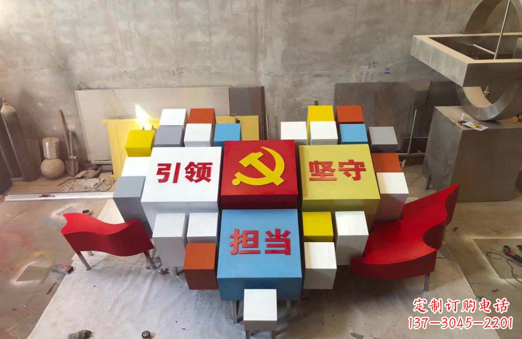 上海不锈钢魔方雕塑精致美观的装饰