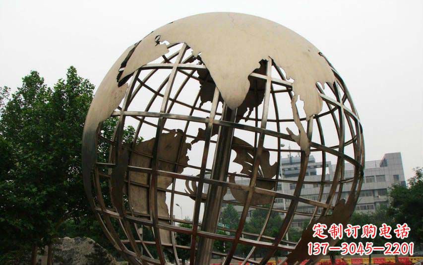 上海不锈钢地球雕塑精彩的艺术景观