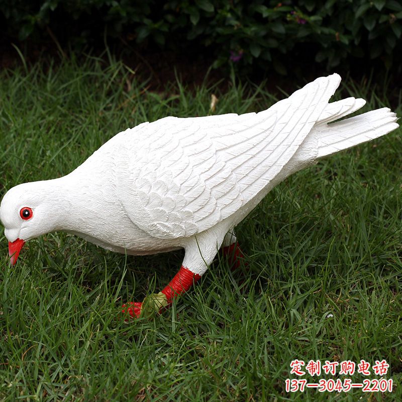上海精致的不锈钢鸽子雕塑