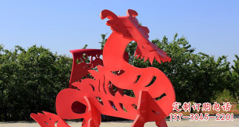 上海不锈钢貔貅雕塑为广场增添美感