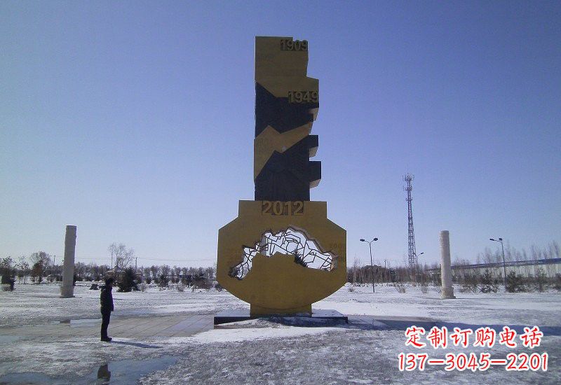 上海不锈钢钥匙雕塑精致且具有象征意义