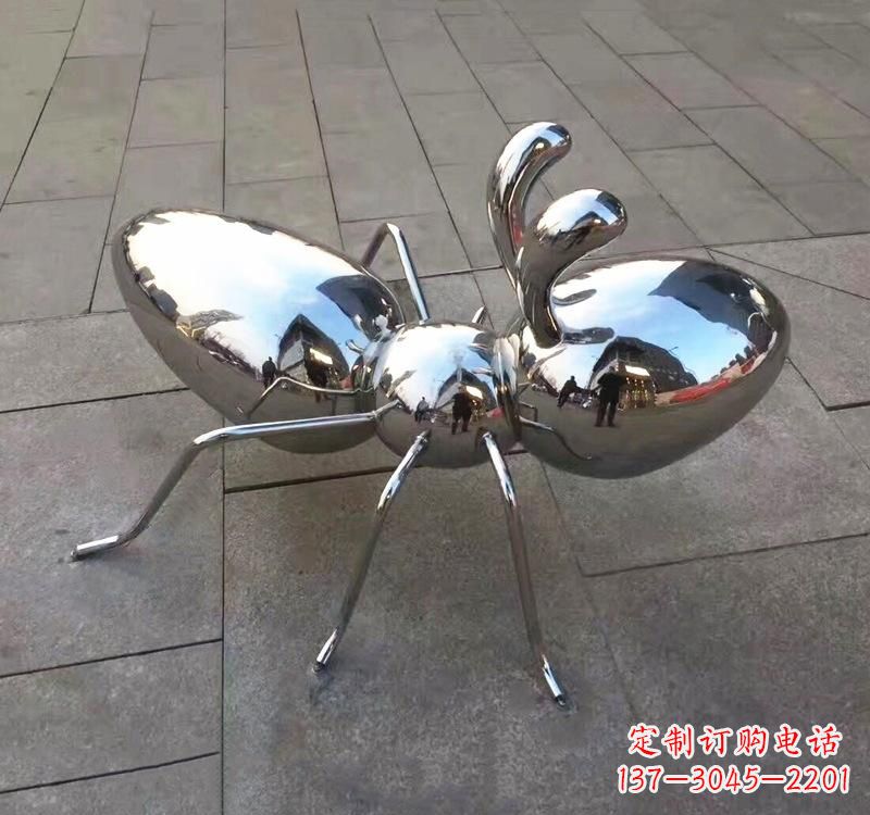 上海不锈钢蚂蚁雕塑——缩小世界的小工匠