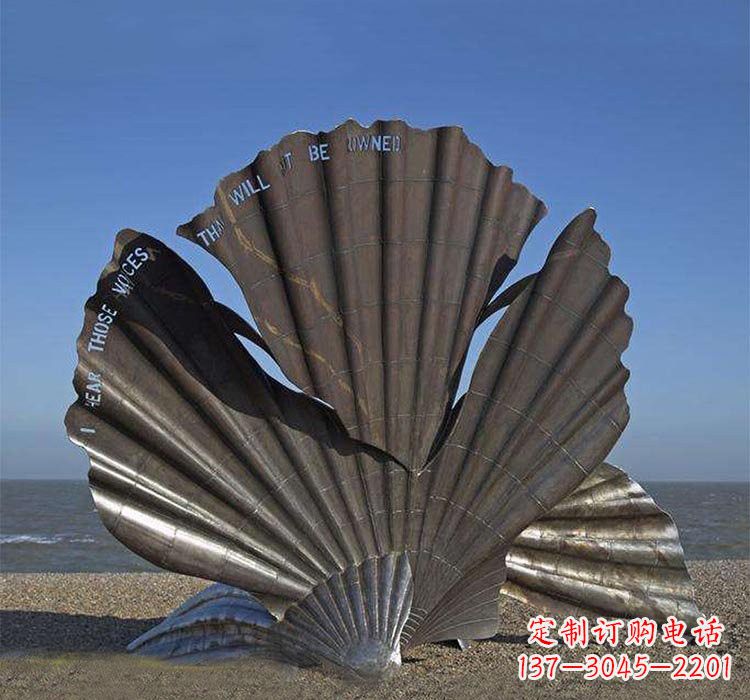 上海不锈钢贝壳雕塑海洋艺术的精粹