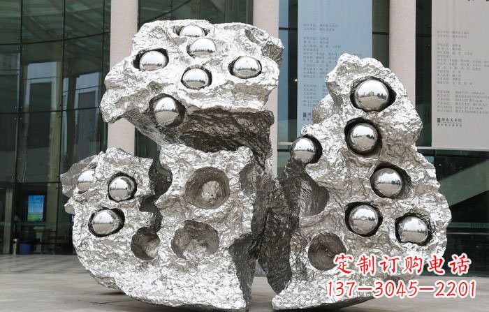 上海不锈钢莲蓬雕塑——传承古老文化的艺术瑰宝