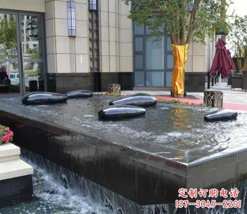 上海不锈钢景观异形水滴雕塑