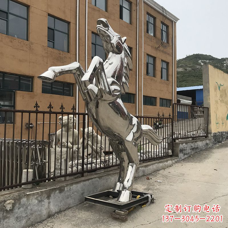 上海不锈钢马雕塑精美绝伦