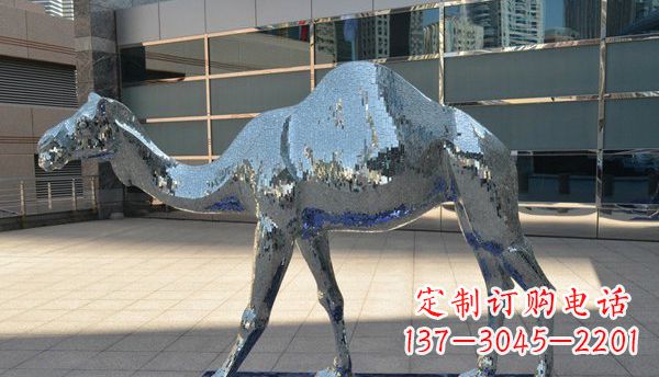 上海不锈钢骆驼雕塑一种充满浪漫情怀的艺术品