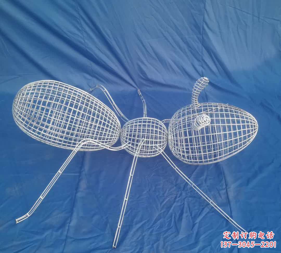 上海蚂蚁镂空雕塑精致的艺术精品