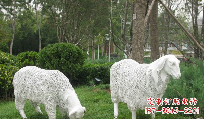 上海不锈钢绵羊雕塑——精致美观的艺术品