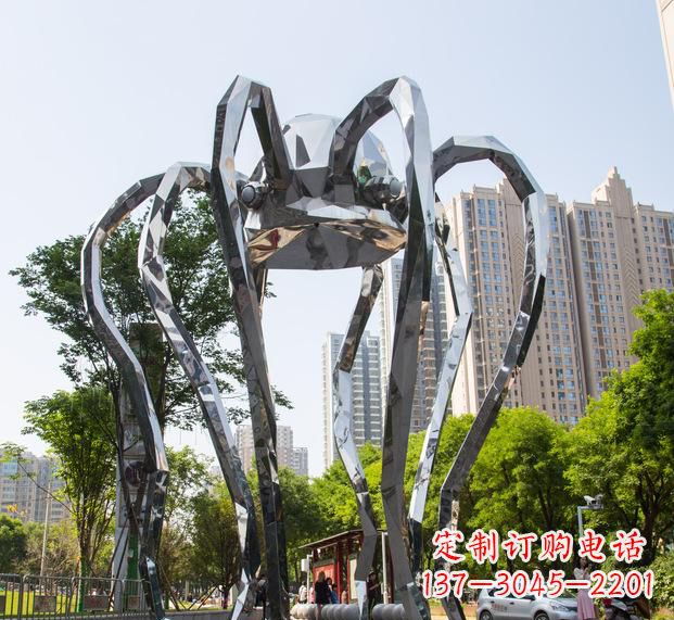 上海精致的不锈钢螃蟹雕塑