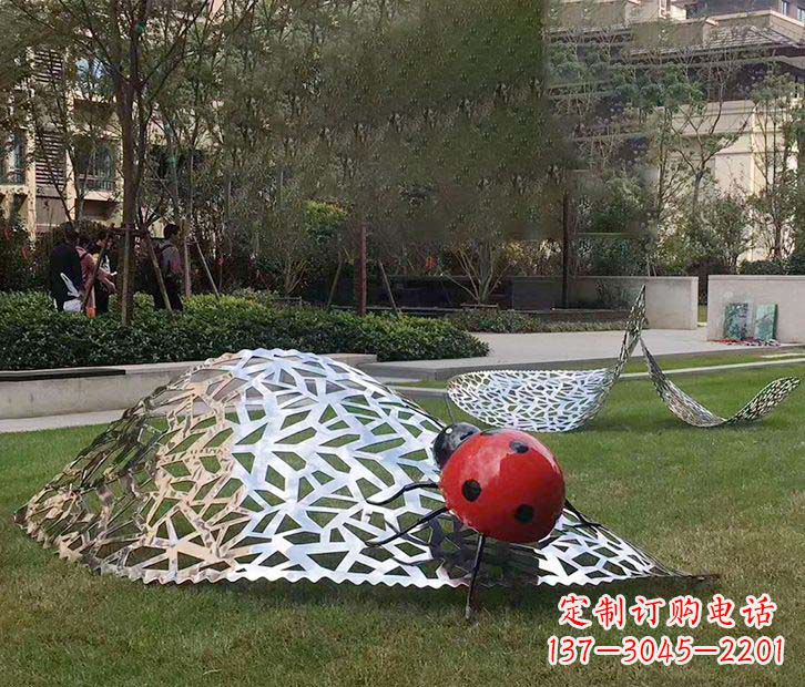 上海不锈钢瓢虫雕塑令人惊叹的艺术之美