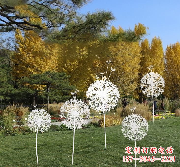 上海不锈钢蒲公英景观雕塑艺术与美的完美结合