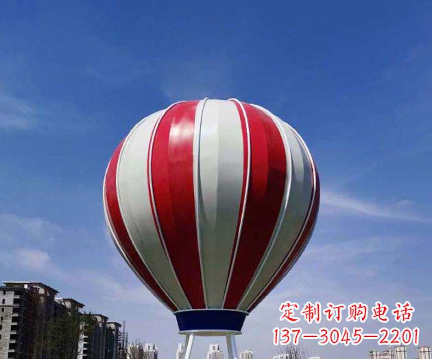 上海不锈钢热气球景观雕塑