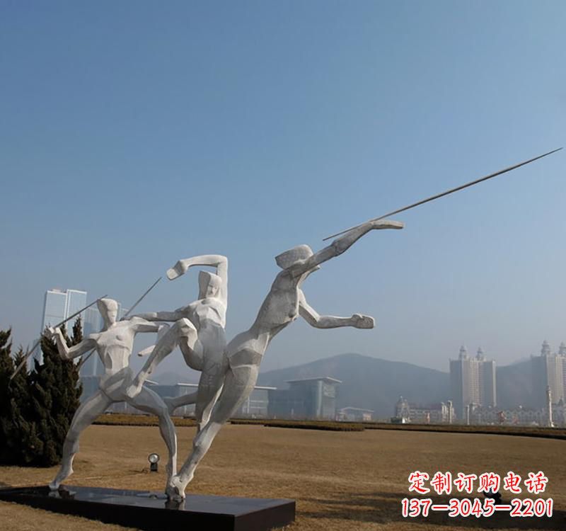 上海不锈钢标枪雕塑