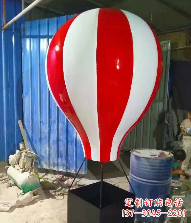 上海新题目美丽的不锈钢气球雕塑