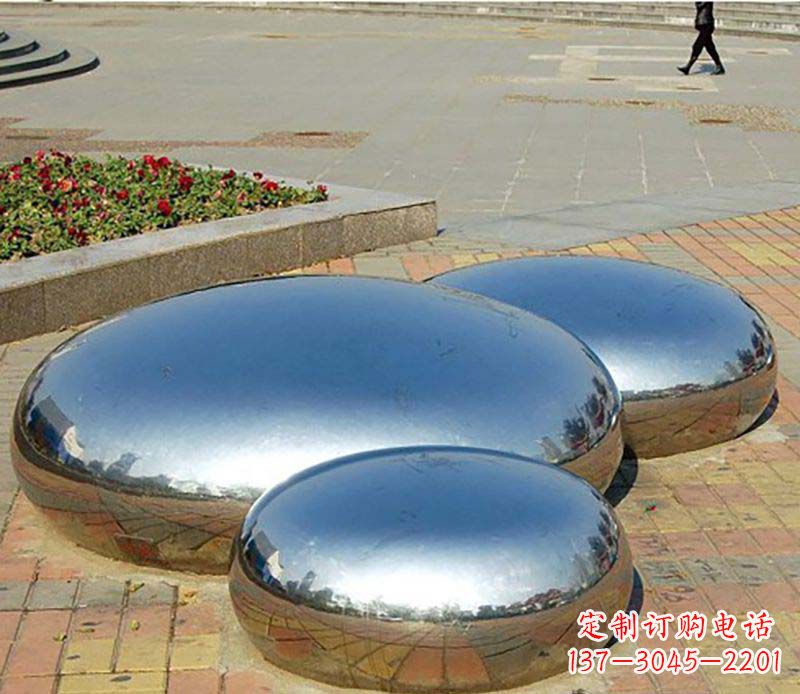 上海不锈钢水滴校园雕塑的精彩之处