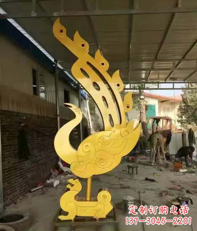 上海不锈钢铁艺凤凰雕塑