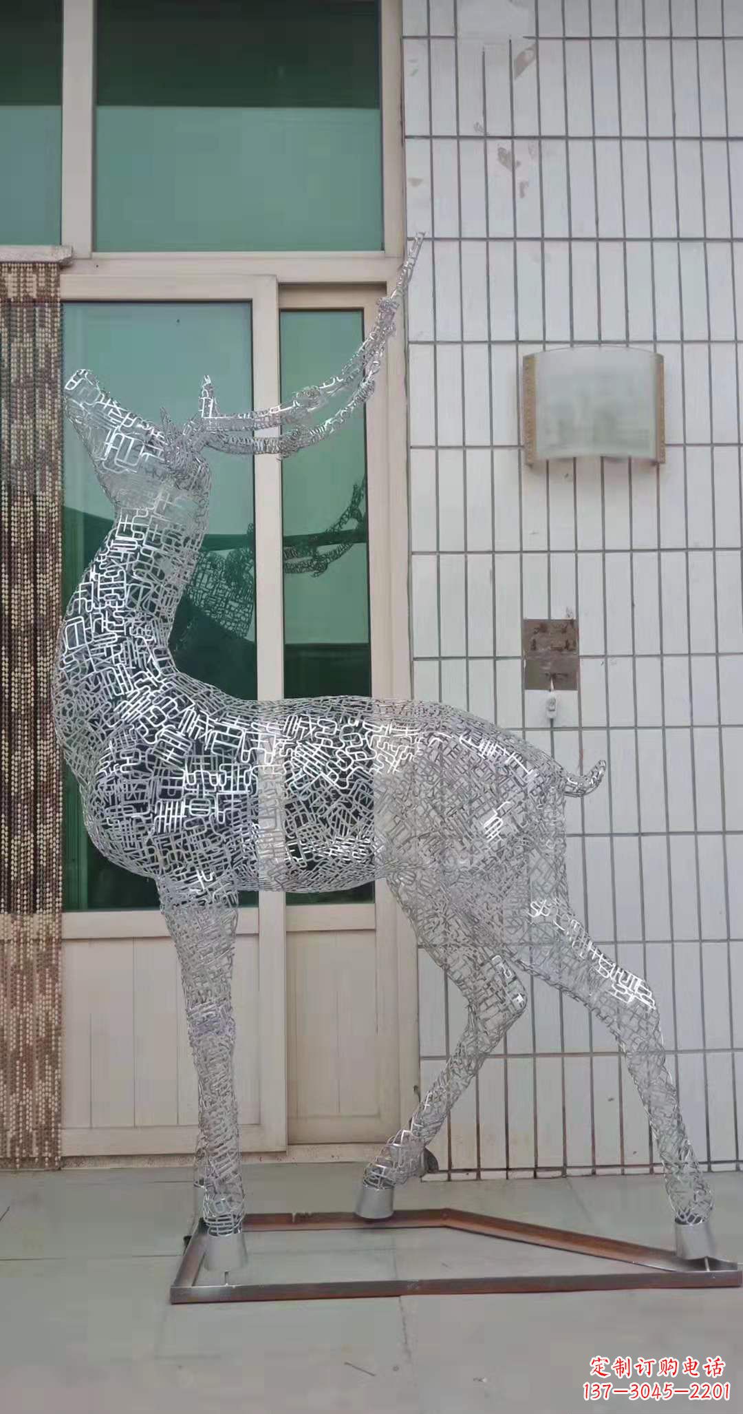 上海不锈钢铁艺动物雕塑——艺术与自然的完美结合