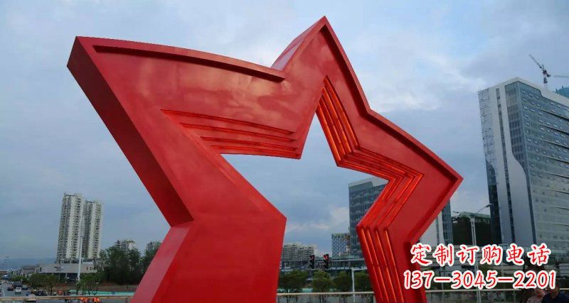 上海不锈钢拱门雕塑——表达浓浓城市情怀