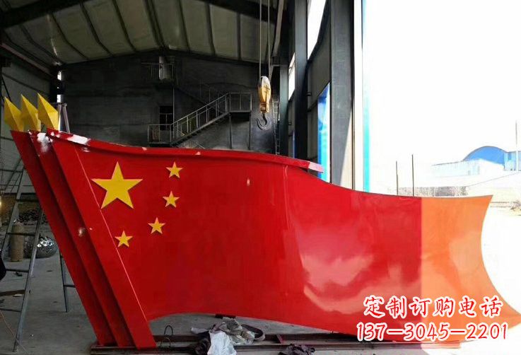 上海不锈钢五星红旗传承着中国人民的荣耀