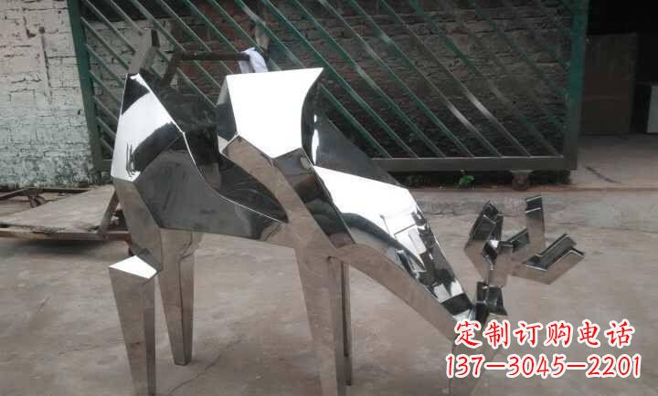 上海不锈钢小羊雕塑艺术的精髓
