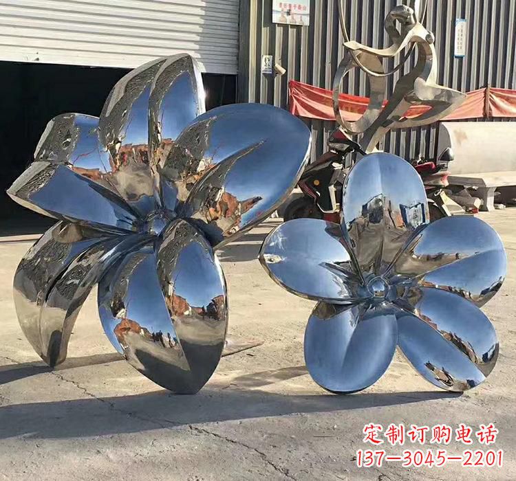 上海不锈钢荷花雕塑美丽又耐用